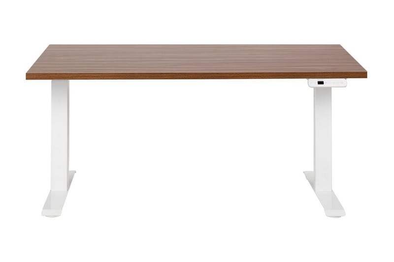 Bina Työpöytä 72x160 cm - Tumma puu/Valkoinen - Huonekalut - Pöytä & ruokailuryhmä - Työpöytä
 - Tietokonepöytä