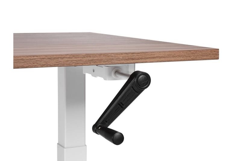 Bina Työpöytä 72x160 cm - Tumma puu/Valkoinen - Huonekalut - Pöytä & ruokailuryhmä - Työpöytä - Tietokonepöytä