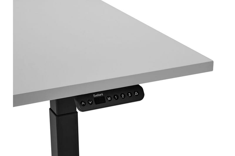 Bina Työpöytä 80x180 cm - Harmaa/Musta - Huonekalut - Pöytä & ruokailuryhmä - Työpöytä
 - Tietokonepöytä