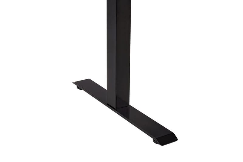 Bina Työpöytä 80x180 cm - Tumma puu/Musta - Huonekalut - Pöytä & ruokailuryhmä - Työpöytä - Tietokonepöytä