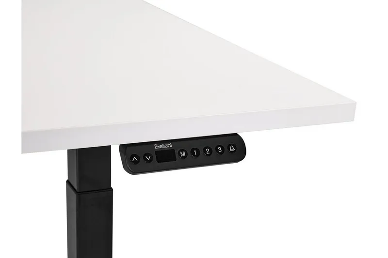 Bina Työpöytä 80x180 cm - Valkoinen/Musta - Huonekalut - Pöytä & ruokailuryhmä - Työpöytä
 - Tietokonepöytä