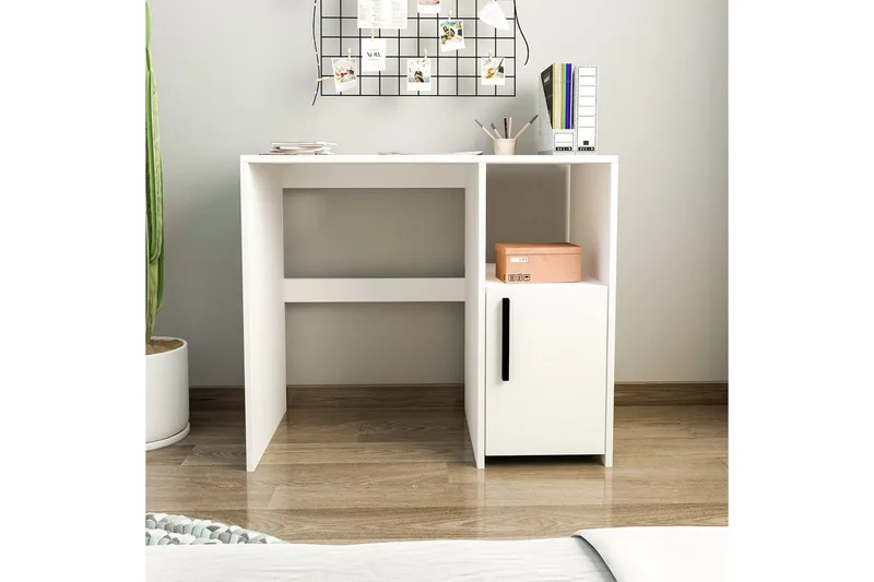 Brenn Kirjoituspöytä 45x90 cm - Valkoinen - Huonekalut - Pöytä & ruokailuryhmä - Työpöytä
 - Tietokonepöytä