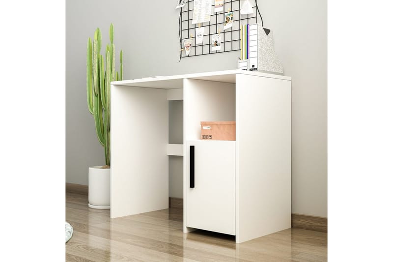 Brenn Kirjoituspöytä 45x90 cm - Valkoinen - Huonekalut - Pöytä & ruokailuryhmä - Työpöytä
 - Tietokonepöytä