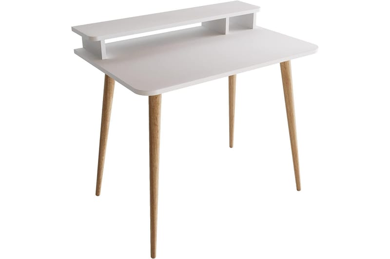 Deluxus Kirjoituspöytä 75x90 cm - Valkoinen - Huonekalut - Pöytä & ruokailuryhmä - Työpöytä
 - Tietokonepöytä