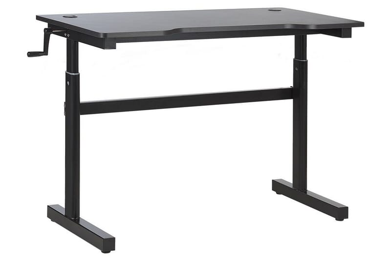 Durbine Pelipöytä 120x60 cm Suorakaide - Musta - Huonekalut - Pöytä & ruokailuryhmä - Työpöytä - Pelipöytä