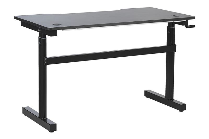 Durbine Pelipöytä 120x60 cm Suorakaide - Musta - Huonekalut - Pöytä & ruokailuryhmä - Työpöytä - Pelipöytä