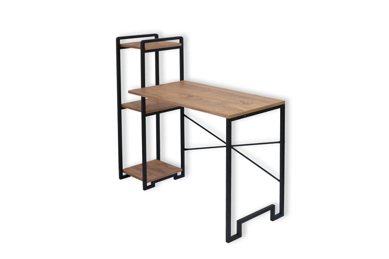 Eion Kirjoituspöytä 108x45 cm - Ruskea/Musta - Huonekalut - Pöytä & ruokailuryhmä - Työpöytä
 - Tietokonepöytä