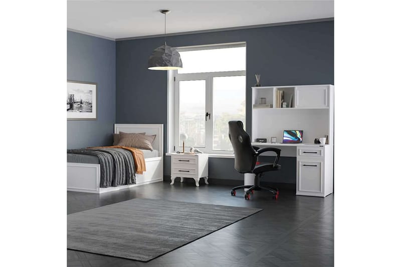 Erylis Kirjoituspöytä 60x120 cm - Valkoinen - Huonekalut - Pöytä & ruokailuryhmä - Työpöytä
 - Tietokonepöytä