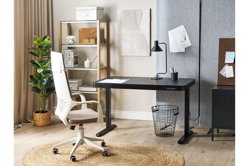 Farhan Työpöytä 60x120 cm - Musta - Huonekalut - Pöytä & ruokailuryhmä - Työpöytä - Tietokonepöytä