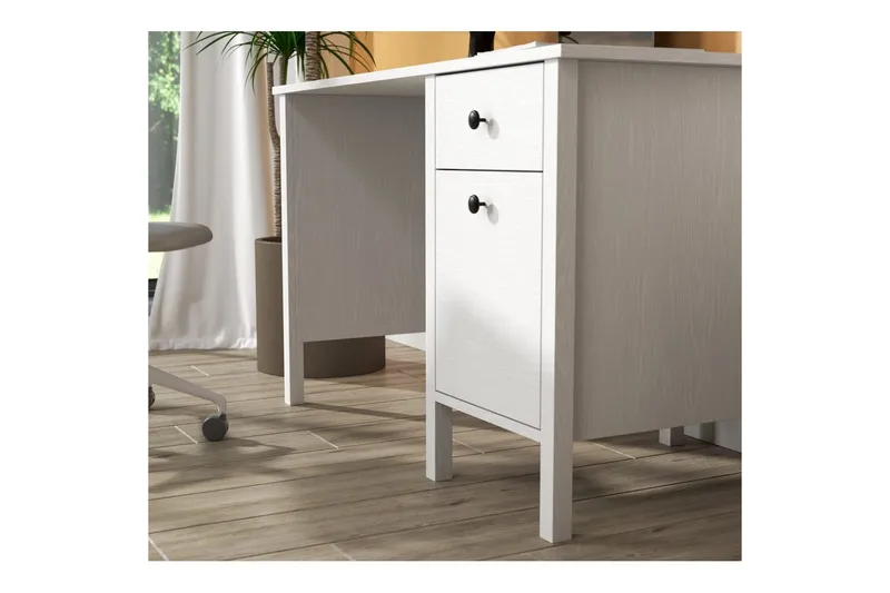 Grado Kirjoituspöytä 60x120 cm - Luonnollinen/Valkoinen - Huonekalut - Pöytä & ruokailuryhmä - Työpöytä
 - Tietokonepöytä