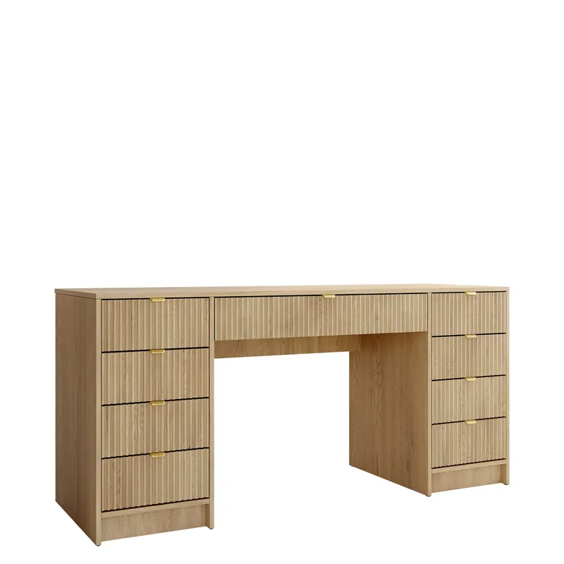 Gudelia-työpöytä 154 cm, ruskea