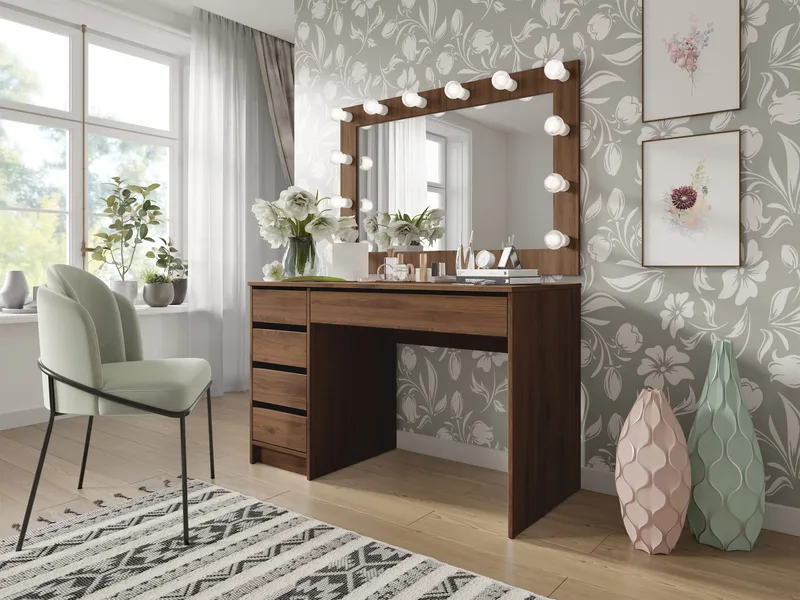 Harland-työpöytä 120 cm - ruskea - Huonekalut - Pöytä & ruokailuryhmä - Työpöytä - Tietokonepöytä