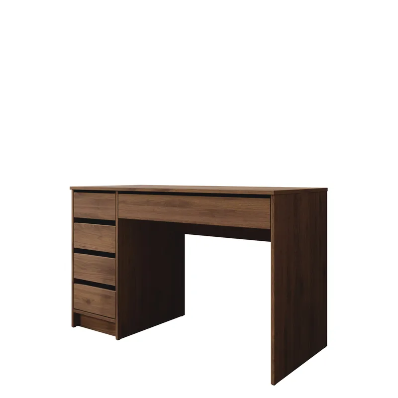 Harland-työpöytä 120 cm, ruskea