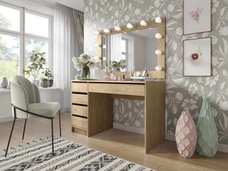 Harland-työpöytä 120 cm - vaaleanruskea - Huonekalut - Pöytä & ruokailuryhmä - Työpöytä - Tietokonepöytä