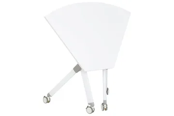 Hopfällbart skrivbord Beliani Bendi Vit, 90x64x75 cm White - Huonekalut - Pöytä & ruokailuryhmä - Työpöytä - Tietokonepöytä