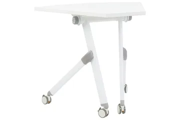Hopfällbart skrivbord Beliani Bendi Vit, 90x64x75 cm White - Huonekalut - Pöytä & ruokailuryhmä - Työpöytä - Tietokonepöytä
