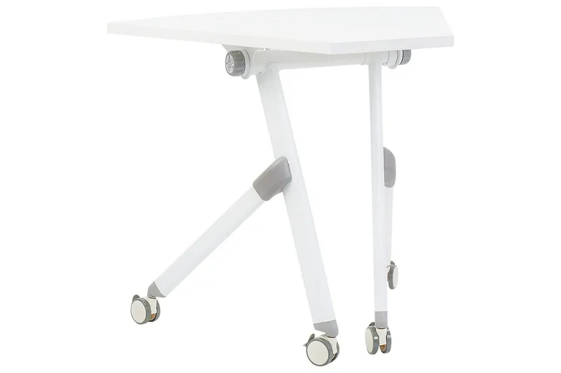 Hopfällbart skrivbord Beliani Bendi Vit, 90x64x75 cm White
