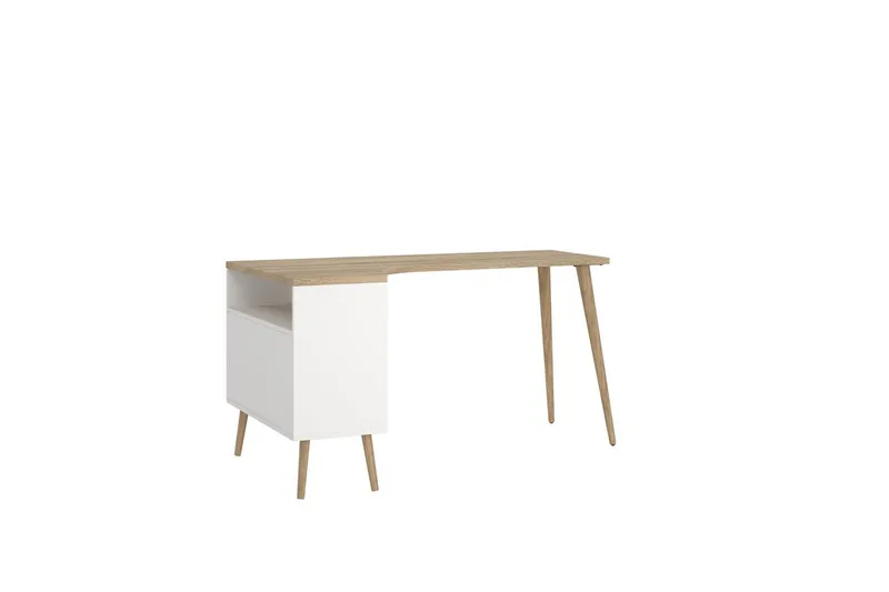 Hostafranc Kirjoituspöytä 81x145,1 cm - Luonnonväri - Huonekalut - Pöytä & ruokailuryhmä - Työpöytä
 - Kirjoituspöytä