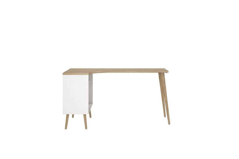 Hostafranc Kirjoituspöytä 81x145,1 cm - Luonnonväri - Huonekalut - Pöytä & ruokailuryhmä - Työpöytä
 - Tietokonepöytä