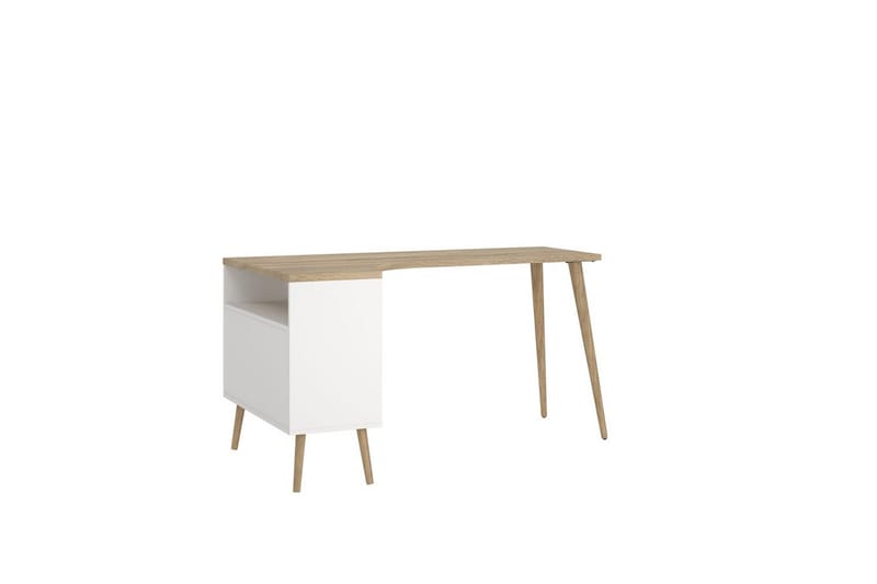 Hostafranc Kirjoituspöytä 81x145,1 cm - Luonnonväri - Huonekalut - Pöytä & ruokailuryhmä - Työpöytä
 - Tietokonepöytä