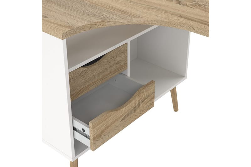 Hostafranc Kirjoituspöytä 81x145,1 cm - Luonnonväri - Huonekalut - Pöytä & ruokailuryhmä - Työpöytä - Kirjoituspöytä