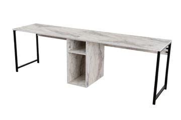 Hu Kirjoituspöytä 60x240 cm - Musta - Huonekalut - Pöytä & ruokailuryhmä - Työpöytä - Tietokonepöytä