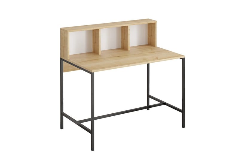 Jovra Kirjoituspöytä 60x100 cm, Tammi/Musta