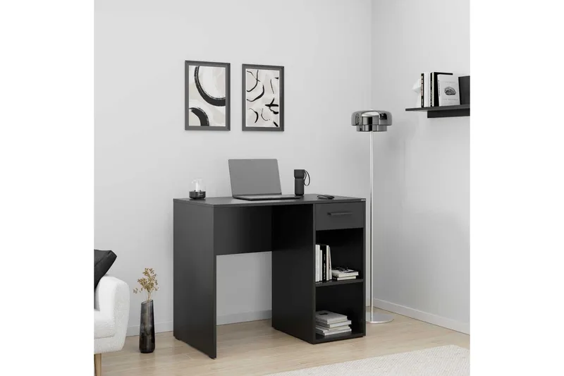 Kirjoitus- ja tietokonepöydät Kirjoituspöytä Matulca antrasiitti Antrasiitti - Huonekalut - Pöytä & ruokailuryhmä - Työpöytä - Tietokonepöytä