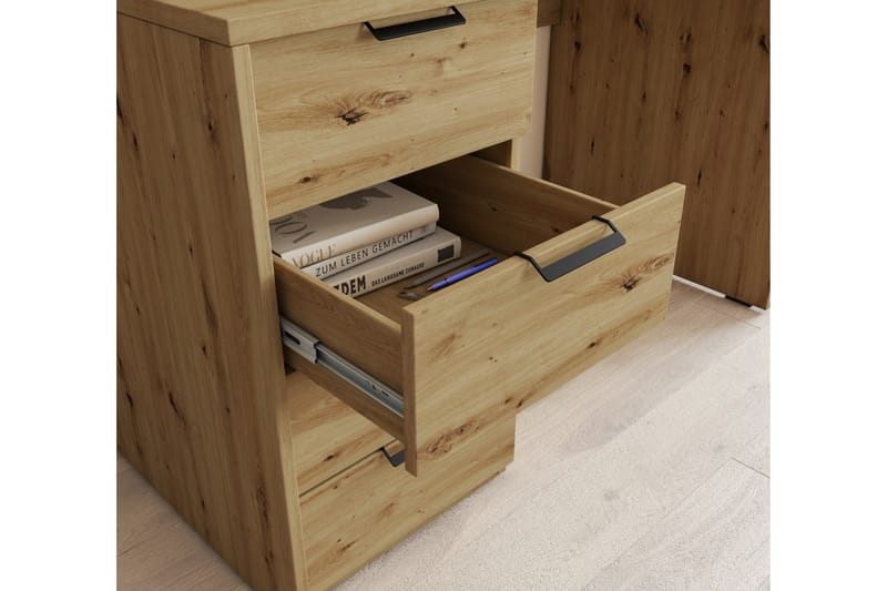 Kirjoituspöytä Barold 120x60 cm - Ruskea - Huonekalut - Pöytä & ruokailuryhmä - Työpöytä - Tietokonepöytä