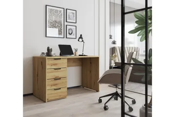 Kirjoituspöytä Barold 120x60 cm - Ruskea - Huonekalut - Pöytä & ruokailuryhmä - Työpöytä - Tietokonepöytä