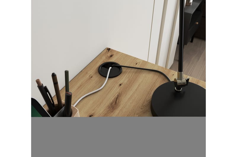 Kirjoituspöytä Barold 140x60 cm - Ruskea - Huonekalut - Pöytä & ruokailuryhmä - Työpöytä - Tietokonepöytä