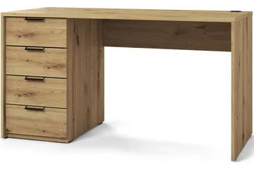 Kirjoituspöytä Barold 140x60 cm - Ruskea - Huonekalut - Pöytä & ruokailuryhmä - Työpöytä - Tietokonepöytä