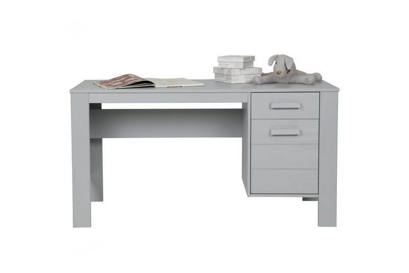 Kirjoituspöytä Dennis - Betoniharmaa - Huonekalut - Pöytä & ruokailuryhmä - Työpöytä - Tietokonepöytä