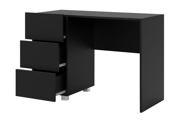 Kirjoituspöytä Frick 110 cm Säilytyksellä - Musta - Tietokonepöytä
 - Kirjoituspöytä