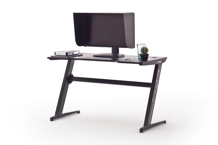 Gaming Kirjoituspöytä Banson Basic 5 120 cm - Musta - Kirjoituspöytä - Tietokonepöytä