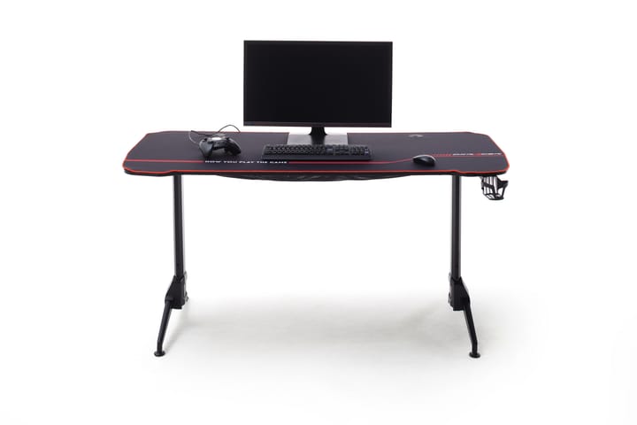 Gaming Kirjoituspöytä Ingleby 160 cm - Musta - Tietokonepöytä
 - Kirjoituspöytä