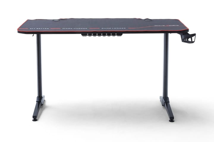 Gaming Kirjoituspöytä Ingleby 2 140 cm - Musta - Tietokonepöytä
 - Kirjoituspöyt�ä