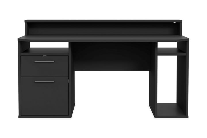 Gaming Kirjoituspöytä Kilcott 160 cm - Musta - Tietokonepöytä
 - Kirjoituspöytä