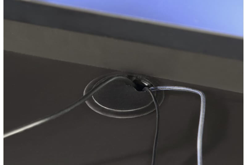 Gaming Kirjoituspöytä Kilcott 160 cm Säilytyksellä 2 hyllyä - Musta - Huonekalut - Pöytä & ruokailuryhmä - Työpöytä - Kirjoituspöytä