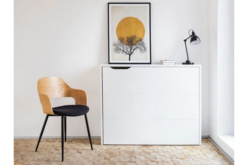 Grianan Skrivbord 136 cm White - Huonekalut - Pöytä & ruokailuryhmä - Työpöytä
 - Kirjoituspöytä