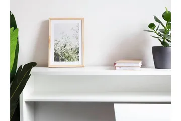 Grianan Skrivbord 136 cm White - Huonekalut - Pöytä & ruokailuryhmä - Työpöytä - Kirjoituspöytä - Kulmakirjoituspöytä