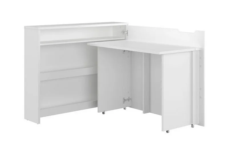 Grianan Skrivbord 136 cm White - Huonekalut - Pöytä & ruokailuryhmä - Työpöytä - Kirjoituspöytä - Kulmakirjoituspöytä