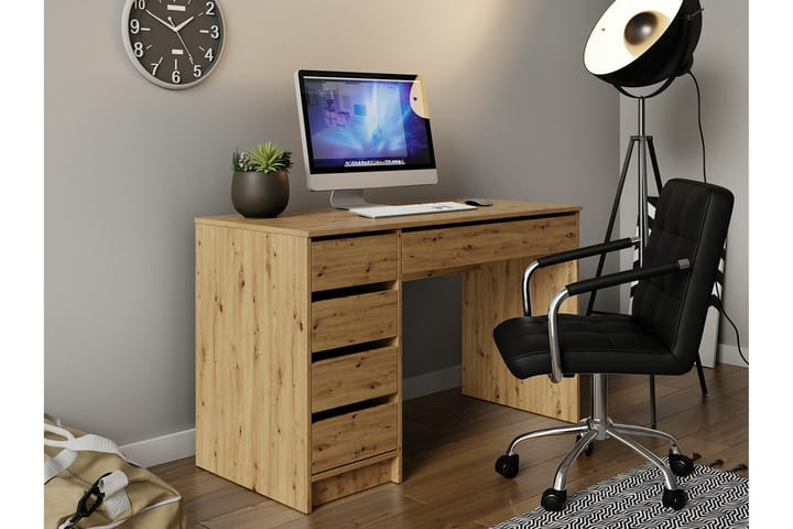 Kirjoituspöytä Kintore 120 cm - Ruskea - Tietokonepöytä
 - Kirjoituspöytä