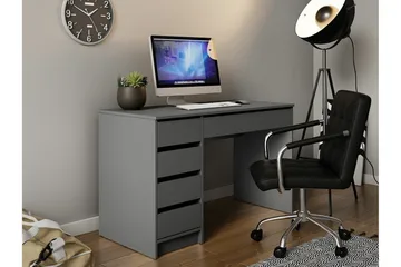 Kintore Skrivbord 120 cm Anthracite - Huonekalut - Pöytä & ruokailuryhmä - Työpöytä - Kirjoituspöytä