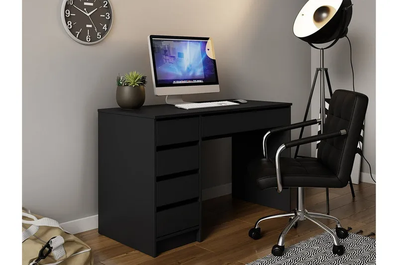 Kintore Skrivbord 120 cm Black - Huonekalut - Pöytä & ruokailuryhmä - Työpöytä - Kirjoituspöytä