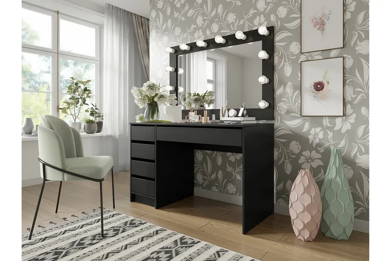 Kintore Skrivbord 120 cm Black - Huonekalut - Pöytä & ruokailuryhmä - Työpöytä - Kirjoituspöytä