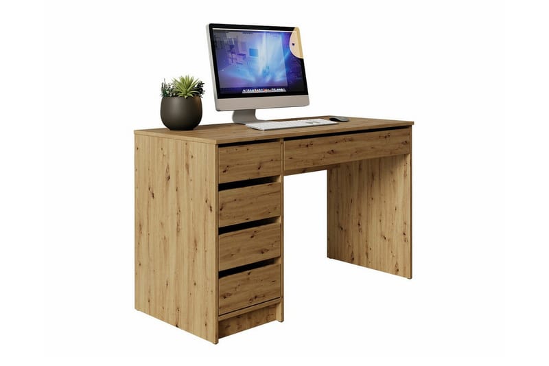 Kintore Skrivbord 120 cm NO_BRAND Brown - Huonekalut - Pöytä & ruokailuryhmä - Työpöytä - Kirjoituspöytä