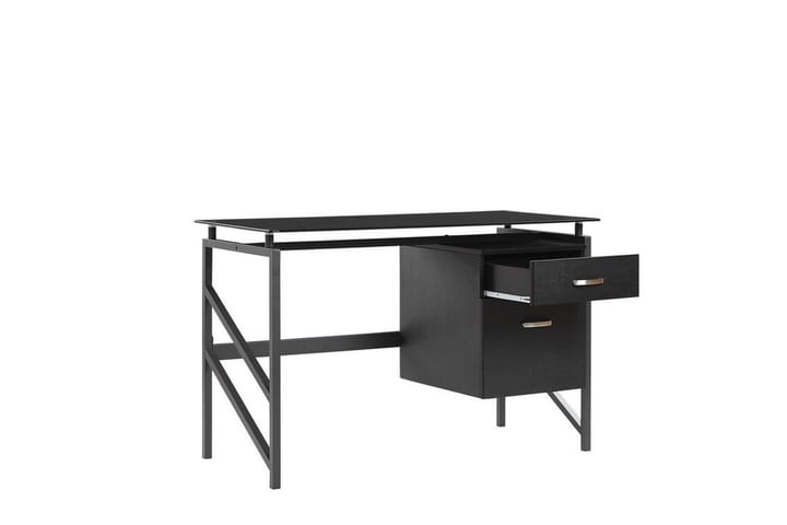 Kirjoituspöytä Annawon 117 cm - Musta - Tietokonepöytä
 - Kirjoituspöytä