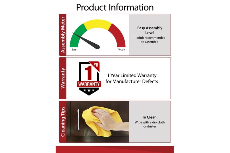 Kirjoituspöytä Ashlar 137 cm Säilytys 4 Hyllyt Ruskea/Musta - Dorel Home - Huonekalut - Pöytä & ruokailuryhmä - Työpöytä - Kirjoituspöytä