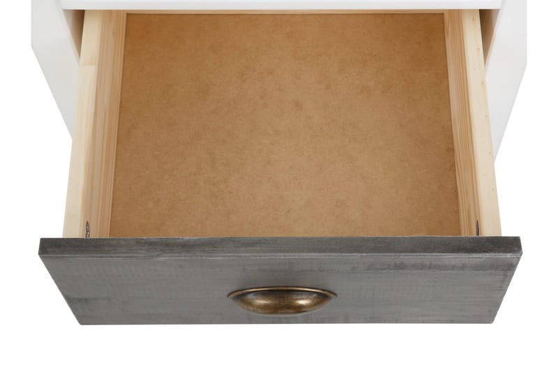 Kirjoituspöytä Ashmore 140 cm - Valk/Vaaleanharmaa/Tummanharm - Huonekalut - Pöytä & ruokailuryhmä - Työpöytä - Kirjoituspöytä